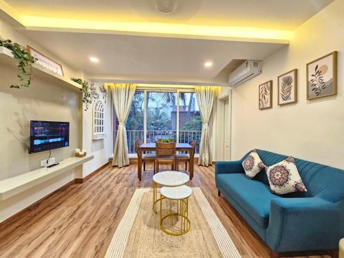Nagoa Apartment | Vibrant 1BHK Modern Apartment near Baga Beach