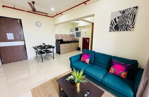Wadala Apartment | 1BR Service Apart Parel 3501 Near TMH By Florastays