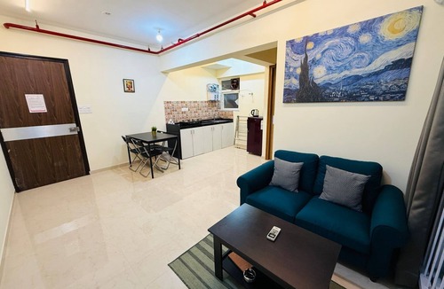 Wadala Apartment | 1BR Service Apart Parel 3801 Near TMH By Florastays