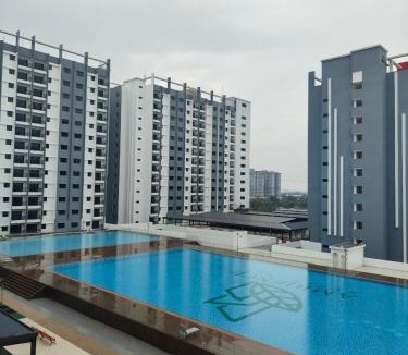 Klebang Besar Apartment | 2BR Ambience Residence Melaka by Bonda Homestay