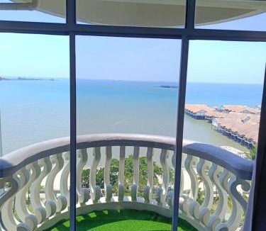 Taman Tanjung Apartment | 3 BEDROOM SEAVIEW CONDO @ GLORY BEACH RESORT, PORT DICKSON