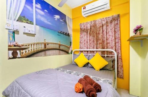 Rawang Apartment | 3 scenic air cond bedrooms, near Bandar Rawang