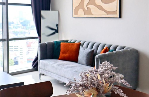 Petaling Jaya Apartment | 4pax Hazelwood Suite, Azure Paradigm PJ, 2 Bedroom 1 Bathroom