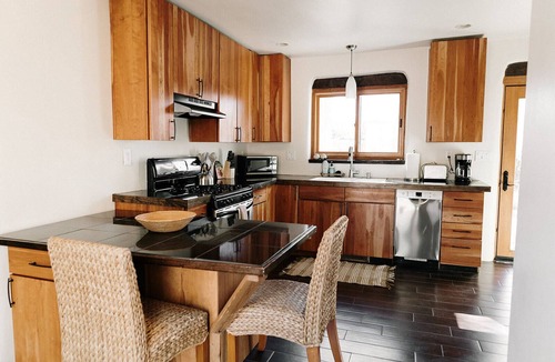 Albuquerque House | Adobe Compound for 11 with Sauna, Fire Pit, 2 Kitchens near Balloon Fiesta Park