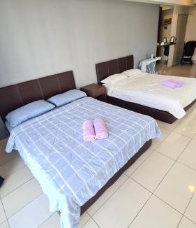 Tanjung Aru Apartment | Aeropod KK Corner Unit Near Airport and City