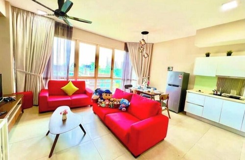 Medini Villa | Afiniti-3min walk to Legoland-1BR-AC-Kids Friendly