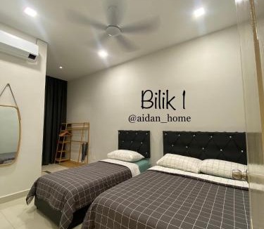 Kampung Seberang Takir House | AIDAN HOME 2 with Private Pool Double Storey House near beach