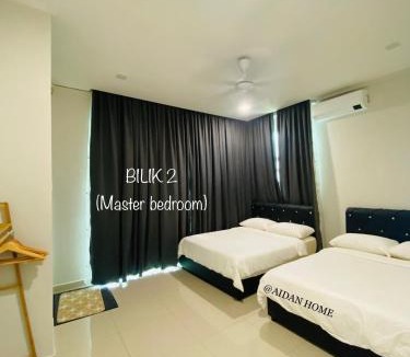 Kampung Seberang Takir House | AIDAN HOME 2 with Private Pool Double Storey House near beach