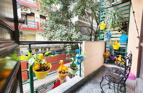 Greater Kailash Apartment | Air Purifier - Spacious 1BHK with 2 restrooms 5