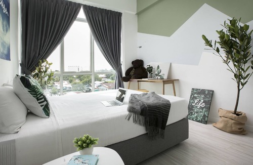 Kampung Sembulan Baru Apartment | Aloha Airpad Downtown KK