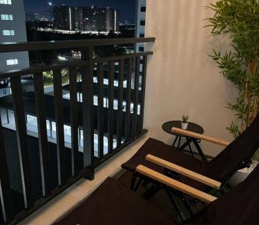 Klebang Besar Apartment | Ambience Residence Klebang l Sora Haven 2BR Cozy Japandi Retreat with Pool View