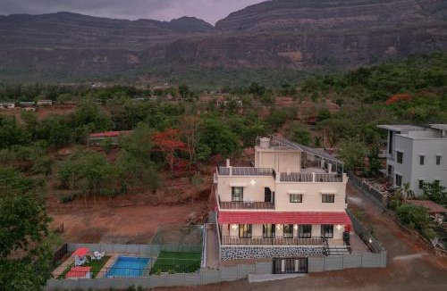 Karjat Villa | Ansh Villa Luxury 4-BHK Pet-friendly Getaway with Private Pool, Lawn & Sports Turf Near Solanpada Dam & Sahyadri Waterfall