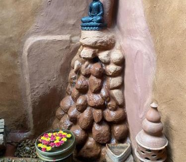 Bengaluru Ski Chalet | Aura Kalari Buddha Stone, Mud House & Tree House