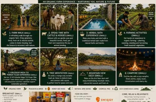 Krishnagiri House | Auravanam Natural Organic Farm Stay