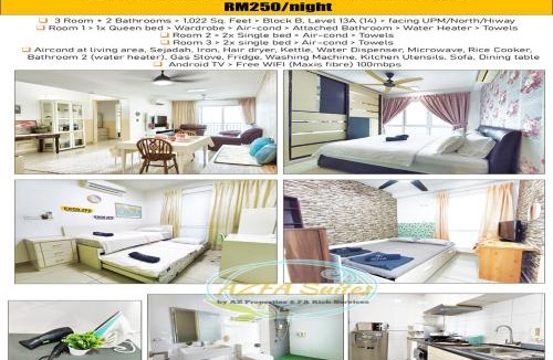 Bandar Baru Bangi House | AZ 3Rooms Apartment at De Centrum Bangi-Putrajaya