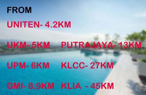 Bangi Sentral Apartment | Bayu Bangi EVO Soho Suites
