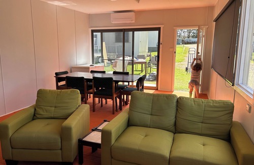 Bemm River Cabin | Bemm River Bungalows #3: Pet-friendly, two bedroom holiday accommodation