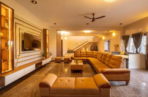 Doddaballapur Apartment | Blue Mirage Villa by StayJadePoolNr AirportBBQ