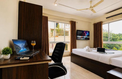 New Town Apartment | BluO Lake Facing 1BHK NewTown Terrace Garden