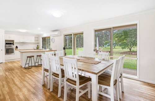 Millfield House | Bundara- Hunter Valley Retreat | Sleeps 11 | Rural | Resting amongst the trees