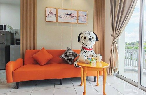 Tebrau Apartment | Camellia Residence Guest Favorite 2BR Forest View Near Eco Palladium