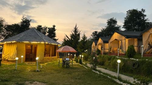 Bir Other | Camp Kelang a Mountain View Camping Bonfire near Paragliding landing site