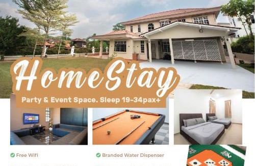 Seremban House | City Huge Land Bungalow Event, Gathering & Party