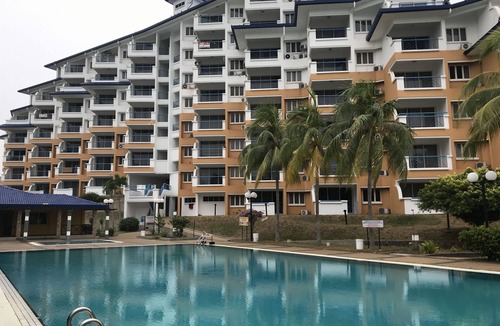 Si Rusa Condo | Comfortable beach view @ Seri Bulan Port Dickson