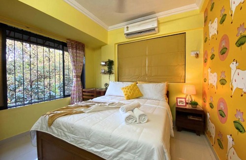 Ranwar Apartment | ConnektHomes - Saba heritage Charming Apartment in Bandra West
