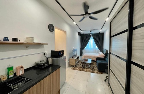 Kampung Masjid Timah Apartment | Cozy Suite Studio Meritus Residensi Perai
