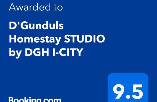 Shah Alam Apartment | D'Gunduls Homestay STUDIO by DGH I-CITY