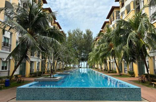 Bandar Penawar Apartment | Desaru Beach Resort Family Suite 5GWIFI NETFLIX D09