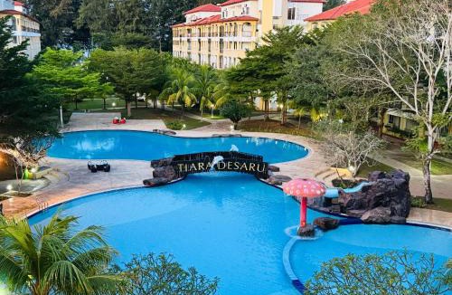Bandar Penawar Apartment | Desaru Resort Family Suite Pool View Near Beach 5Pax D30206