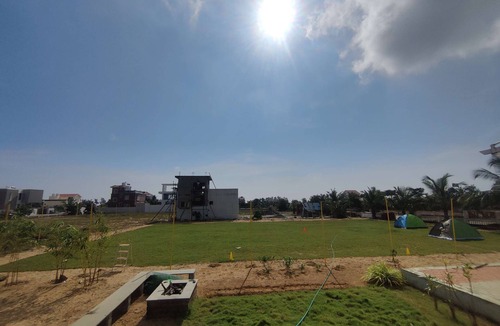 Cheyyur Villa | Dunes by coastclub : Lawn Group Games + Beach Views
