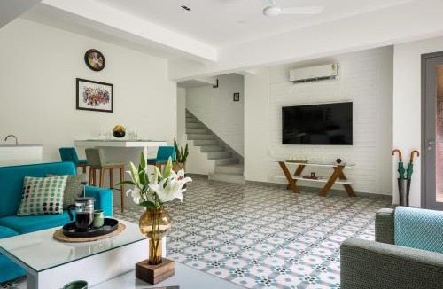 Assagao Apartment | El Rocio by The Blue Kite - 2BHK Apartments in Assagao with Common pool, Free Parking, 8 min away from Vagator Beach