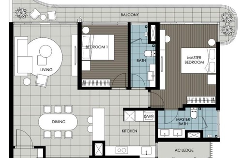 Taman Keramat House | Elegant & Modern Luxe & KLCC Sunset View & Fast Wifi!