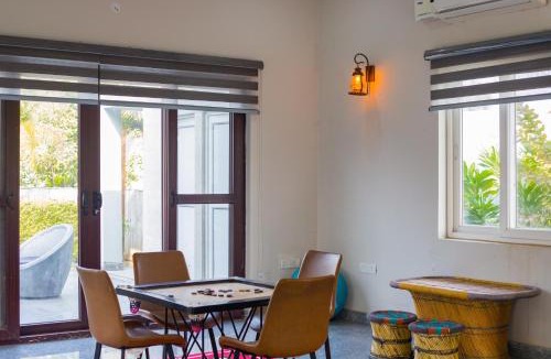 Taoru Villa | ELIVAAS Aarul Farm 3-BHK Pet-friendly With Kids Room, Pvt Pool, Gazebos & Game Zone