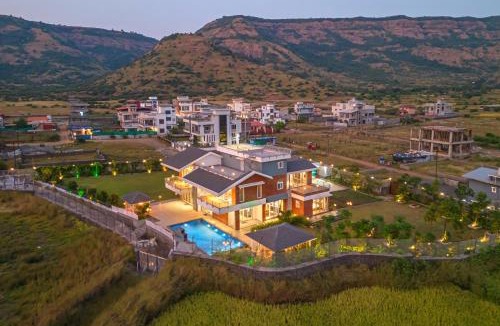 Lonavala Villa | ELIVAAS Nimishka 5 BHK Villa with Pvt Pool, Garden & Scenic Views