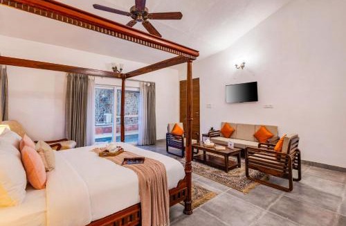 Faridabad Villa | ELIVAAS The Aravalli Reserve The Isley Pet-Friendly Villa with Pool, Gazebo and Sit Out