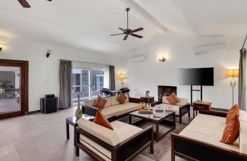 Faridabad Villa | ELIVAAS The Aravalli Reserve The Isley Pet-Friendly Villa with Pool, Gazebo and Sit Out