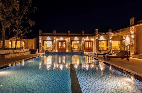 Jamool Khera Apartment | ELIVAAS Tiger Cave Suite with Pvt Pool