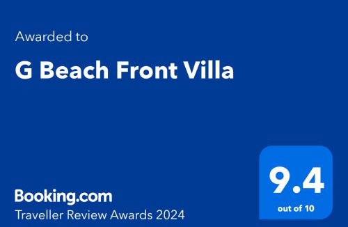 Tanjung Bungah Bed & Breakfast | G Beach Front Villa