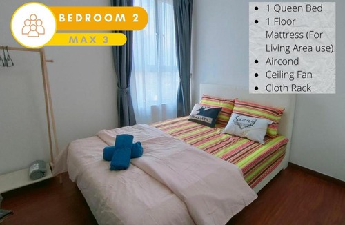 Shah Alam Apartment | #GA2, Cozy 2R2B Relaxing Skyline Views