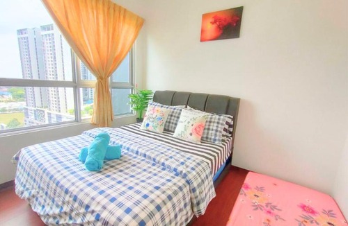 Shah Alam Apartment | #GA6, Cozy Ensuite Modern High-Floor Retreat