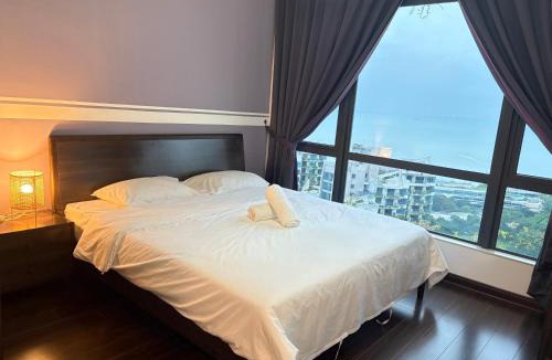 Gelang Patah Apartment | GYDEN STAYCATION PARTY HOME #Regalia Park Forest City for 13-15 Pax
