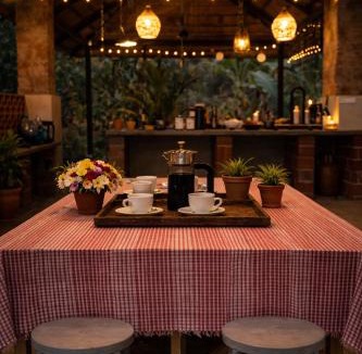 Mangalore Villa | Happy Haven - Boutique Farmstay with Outdoor Shower & Open Air Kitchen
