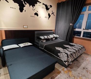 Nilai Apartment | HI Studio Mesahill Premier - KLIA - Bathtub - WIFI & NETFLIX