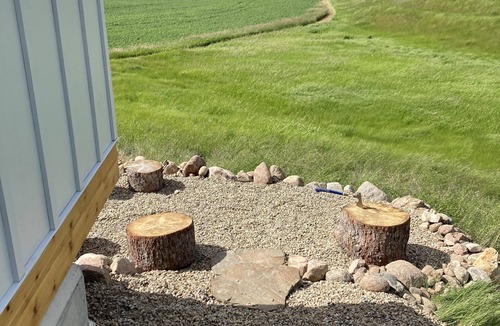 Swift Current Cabin | Hidden Haven Tiny House 2.0. Wide open spaces for humans and dogs!
