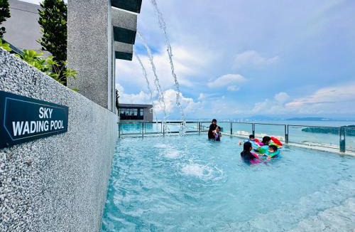 Kampung Sungai Nibong Apartment | High Floor Sea View Penang Bridge Luxury 2BR