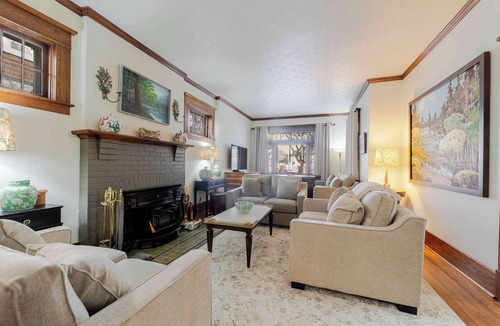 Moose Jaw House | Historic 5BR Home | Sauna, Fireplace & Downtown